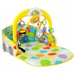 Centru de activitati masinuta decapotabila 3 in 1 Car Gym Fisher-Price -Salteluta cu muzica si lumini